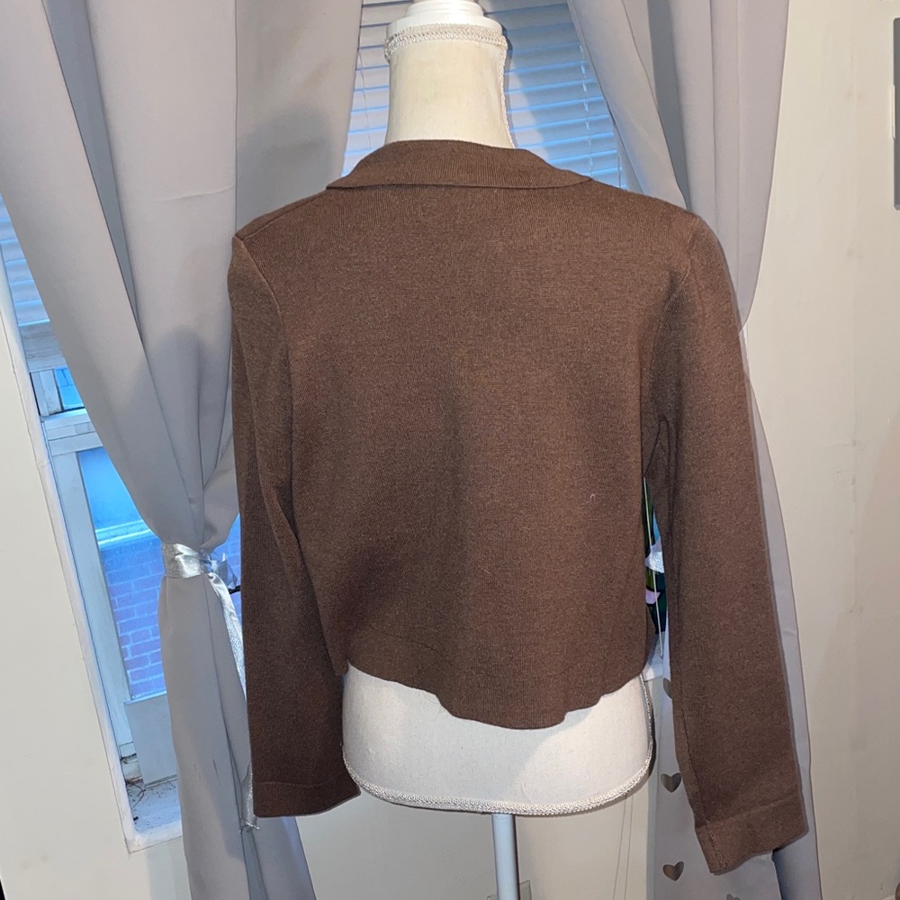 Brown Women's Jacket - Picture 4 of 4